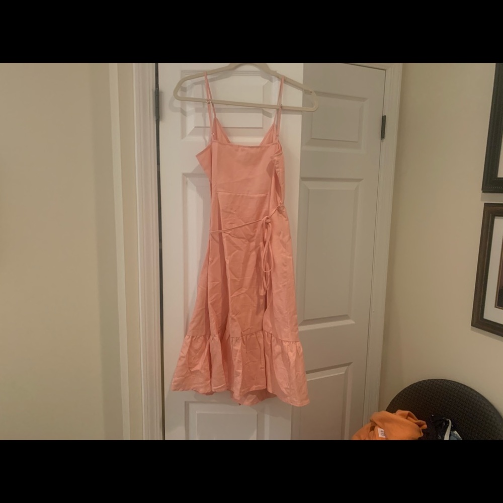 Gap Ruffle Cami Wrap Dress - Picture 4 of 4